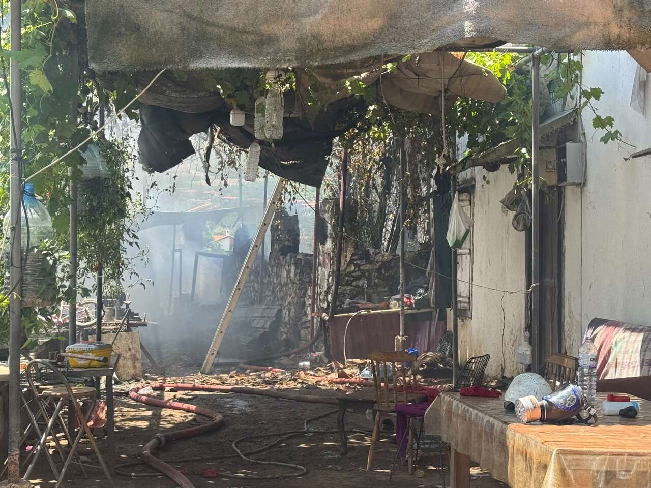 Menteşe Karabağlar Yaylası’nda Çıkan Yangın Kontrol Altına Alındı 2
